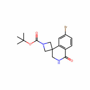 tert-butyl 6-bromo-1-oxo-spiro[2,3-dihydroisoquinoline-4,3′-azetidine]-1′-carboxylate