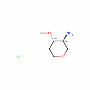 (3S,4S)-4-methoxytetrahydropyran-3-amine;hydrochloride