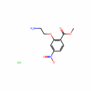 methyl 2-(2-aminoethoxy)-4-nitro-benzoate;hydrochloride