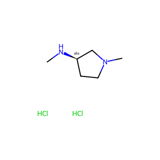 (3R)-N,1-dimethylpyrrolidin-3-amine;dihydrochloride