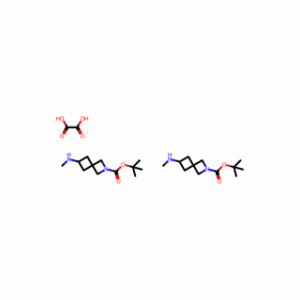 tert-butyl 6-(methylamino)-2-azaspiro[3.3]heptane-2-carboxylate;hemi(oxalic acid)