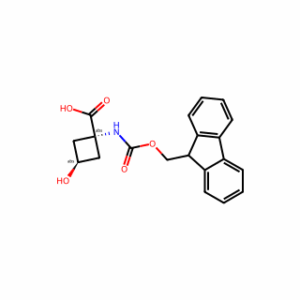 trans-1-(9H-fluoren-9-ylmethoxycarbonylamino)-3-hydroxy-cyclobutanecarboxylic acid
