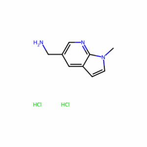 (1-Methyl-1H-pyrrolo[2,3-b]pyridin-5-yl)methanamine dihydrochloride