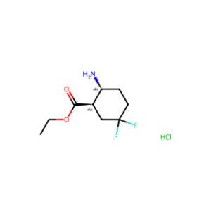 ethyl cis-2-amino-5,5-difluoro-cyclohexanecarboxylate;hydrochloride