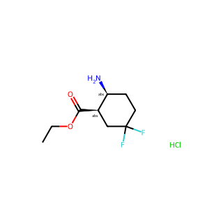 ethyl cis-2-amino-5,5-difluoro-cyclohexanecarboxylate;hydrochloride