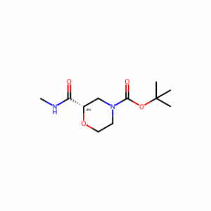 tert-butyl (2S)-2-(methylcarbamoyl)morpholine-4-carboxylate