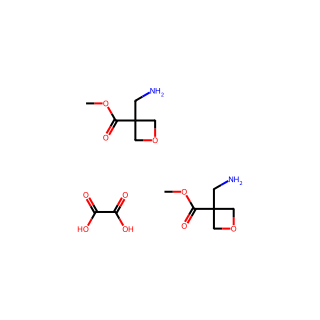 methyl 3-(aminomethyl)oxetane-3-carboxylate;hemi(oxalic acid)