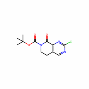 tert-butyl 2-chloro-8-oxo-5,6-dihydropyrido[3,4-d]pyrimidine-7-carboxylate