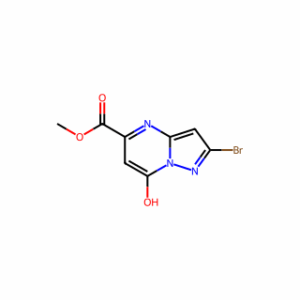 methyl 2-bromo-7-hydroxypyrazolo[1,5-a]pyrimidine-5-carboxylate