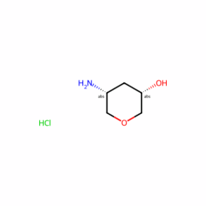 (3S,5R)-5-aminotetrahydropyran-3-ol;hydrochloride