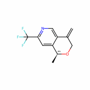 (1S)-1-methyl-4-methylene-7-(trifluoromethyl)-1H-pyrano[4,3-c]pyridine
