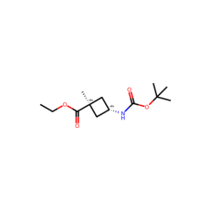 ethyl trans-3-(tert-butoxycarbonylamino)-1-methyl-cyclobutanecarboxylate