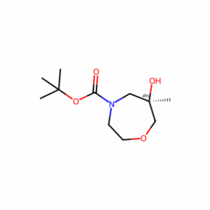 tert-butyl (6R)-6-hydroxy-6-methyl-1,4-oxazepane-4-carboxylate