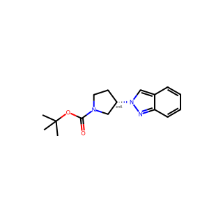 tert-butyl 3-indazol-2-ylpyrrolidine-1-carboxylate