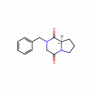 (8aR)-2-benzyl-6,7,8,8a-tetrahydro-3H-pyrrolo[1,2-a]pyrazine-1,4-dione