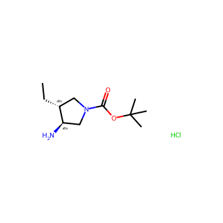 tert-butyl trans-3-amino-4-ethyl-pyrrolidine-1-carboxylate;hydrochloride