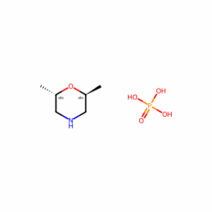 (2S,6S)-2,6-dimethylmorpholine;phosphoric acid