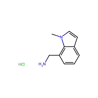 (1-methylindol-7-yl)methanamine;hydrochloride