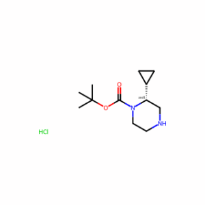 tert-butyl 2-cyclopropylpiperazine-1-carboxylate;hydrochloride
