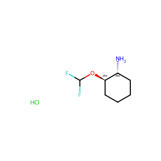 trans-2-(difluoromethoxy)cyclohexanamine;hydrochloride