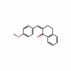(2Z)-2-[(4-methoxyphenyl)methylidene]-1,2,3,4-tetrahydronaphthalen-1-one
