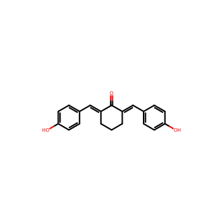(2E,6E)-2,6-bis(4-hydroxybenzylidene)cyclohexanone