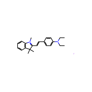 (E)-2-(4-(diethylamino)styryl)-1,3,3-trimethyl-3H-indol-1-ium iodide