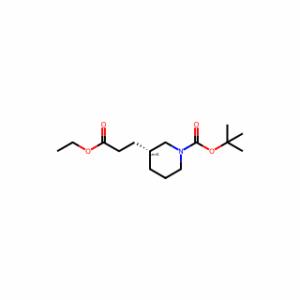 tert-butyl 3-(3-ethoxy-3-oxo-propyl)piperidine-1-carboxylate