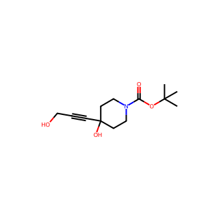 tert-butyl 4-hydroxy-4-(3-hydroxyprop-1-yn-1-yl)piperidine-1-carboxylate