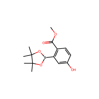 methyl 4-hydroxy-2-(4,4,5,5-tetramethyl-1,3,2-dioxaborolan-2-yl)benzoate
