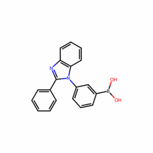 (3-(2-Phenyl-1H-benzo[d]imidazol-1-yl)phenyl)boronic acid