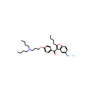 (5-amino-2-butylbenzofuran-3-yl)(4-(3-(dibutylamino)propoxy)phenyl)methanone hydrochloride