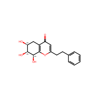 (6S ,7S ,8S )-5,6,7,8-Tetrahydro-6,7,8-trihydroxy-2-(2-phenylethyl)-4H -1-benzopyran-4-one