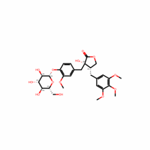 (3S,4S)-3-[[4-(β-D-Glucopyranosyloxy)-3-methoxyphenyl]methyl]dihydro-3-hydroxy-4-[(3,4,5-trimethoxyphenyl)methyl]-2(3H)-furanone