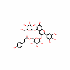 petunidin-3-O-(6"-O-p-coumaroyl)glucoside-5-O-diglucoside