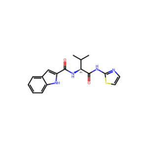 (S)-N-(3-Methyl-1-oxo-1-(thiazol-2-ylamino)butan-2-yl)-1H-indole-2-carboxamide