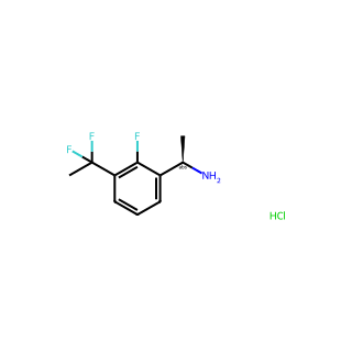 (R)-1-(3-(1,1-Difluoroethyl)-2-fluorophenyl)ethan-1-amine hydrochloride