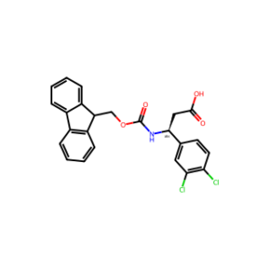 (S)-3-((((9H-Fluoren-9-yl)methoxy)carbonyl)amino)-3-(3,4-dichlorophenyl)propanoic acid