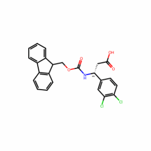 (R)-3-((((9H-Fluoren-9-yl)methoxy)carbonyl)amino)-3-(3,4-dichlorophenyl)propanoic acid