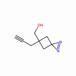 (5-(Prop-2-yn-1-yl)-1,2-diazaspiro[2.3]hex-1-en-5-yl)methanol