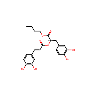 (R)-1-butoxy-3-(3,4-dihydroxyphenyl)-1-oxopropan-2-yl (E)-3-(3,4-dihydroxyphenyl)acrylate