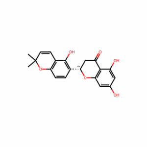 (2S)-5,5′,7-Trihydroxy-2′,2′-dimethyl[2,6′-bi-2H-1-benzopyran]-4(3H)-one