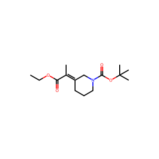 tert-butyl 3-(1-ethoxy-1-oxopropan-2-ylidene)piperidine-1-carboxylate