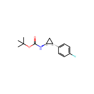 tert-butyl (1S,2R)-2-(4-fluorophenyl)cyclopropylcarbamate