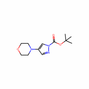 tert-butyl 4-morpholino-1H-pyrazole-1-carboxylate