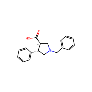 (3R,4S)-1-Benzyl-4-phenylpyrrolidine-3-carboxylic acid