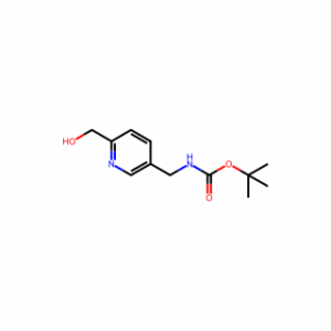 tert-butyl N-[(6-hydroxymethyl-3-pyridyl)methyl]carbamate
