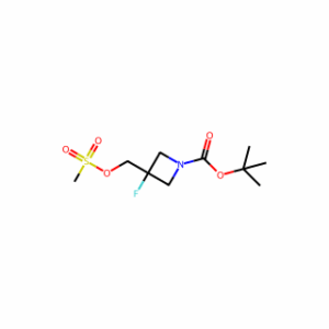 tert-Butyl 3-fluoro-3-(((methylsulfonyl)oxy)methyl)azetidine-1-carboxylate