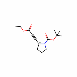 Tert-Butyl (S)-2-(3-Ethoxy-3-Oxoprop-1-Yn-1-Yl)Pyrrolidine-1-Carboxylate