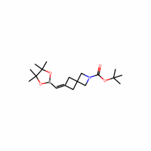 Tert-Butyl 6-((4,4,5,5-Tetramethyl-1,3,2-Dioxaborolan-2-Yl)Methylene)-2-Azaspiro[3.3]Heptane-2-Carboxylate